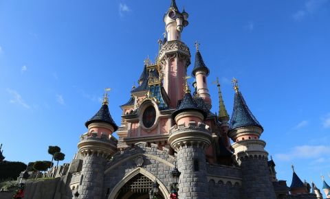 Castelul Fantasyland din Disneyland