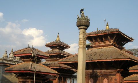 Columna Regelui Pratap Malla din Kathmandu
