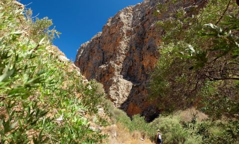 Defileul Zakros din Insula Creta