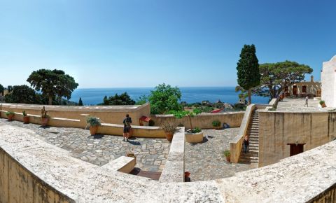 Manastirea Preveli din Insula Creta