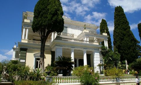 Palatul Imparatesei Sissi din Insula Corfu